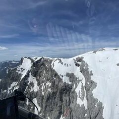 Flugwegposition um 13:21:48: Aufgenommen in der Nähe von Gemeinde Dienten am Hochkönig, Dienten am Hochkönig, Österreich in 2663 Meter